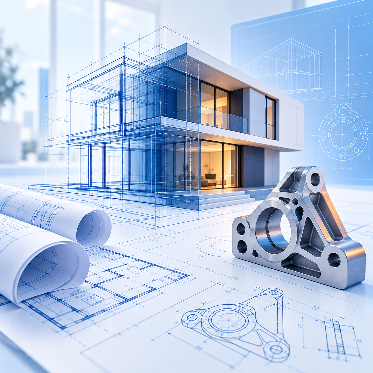 Logiciels de conception 3D, CAO et modélisation.