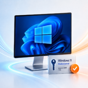 Windows 11 Professionnel OEM – Licence pour 1 PC