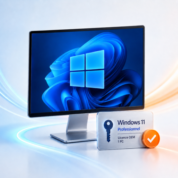 Windows 11 Professionnel OEM – Licence pour 1 PC