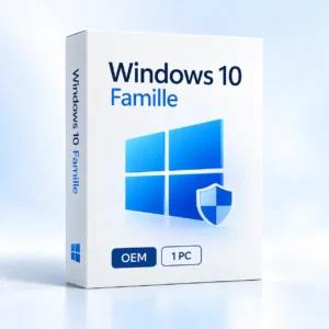 Windows 10 Famille – Licence OEM pour 1 PC